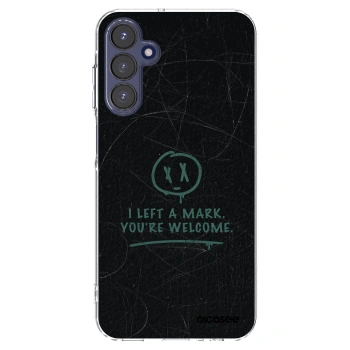 Picasee silikonowe przeźroczyste etui na Samsung Galaxy A15 A155F 4G - LEFT A MARK