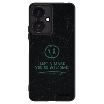 Picasee silikonowe czarne etui na Xiaomi Redmi 13C 5G - LEFT A MARK