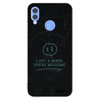 Picasee silikonowe przeźroczyste etui na Huawei P Smart 2019 - LEFT A MARK