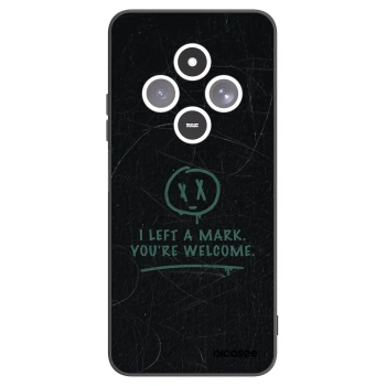 Picasee silikonowe czarne etui na Xiaomi Redmi 14C - LEFT A MARK