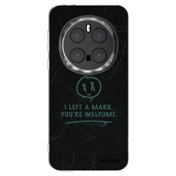 Picasee silikonowe przeźroczyste etui na Honor Magic7 Pro 5G - LEFT A MARK