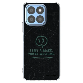 Picasee silikonowe przeźroczyste etui na Honor X8c - LEFT A MARK