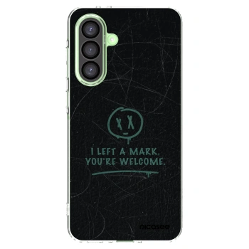 Picasee silikonowe przeźroczyste etui na Samsung Galaxy A26 5G A266B - LEFT A MARK