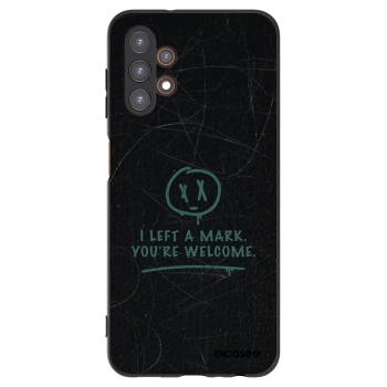 Picasee silikonowe czarne etui na Samsung Galaxy A13 5G - LEFT A MARK