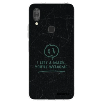 Picasee silikonowe przeźroczyste etui na Xiaomi Redmi 7 - LEFT A MARK