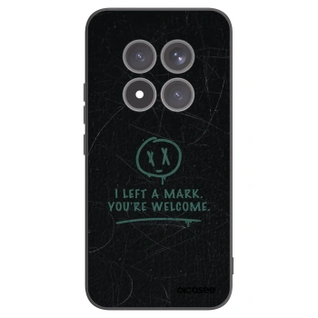 Picasee silikonowe czarne etui na Xiaomi Redmi Note 15 Pro+ - LEFT A MARK