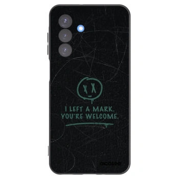 Picasee silikonowe czarne etui na Samsung Galaxy A17 5G - LEFT A MARK