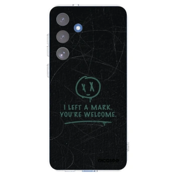 Picasee silikonowe przeźroczyste etui na Samsung Galaxy S25 FE 5G - LEFT A MARK