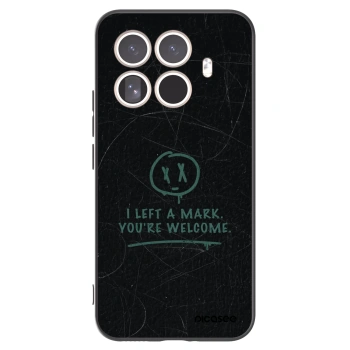 Picasee silikonowe czarne etui na Xiaomi 15T Pro - LEFT A MARK