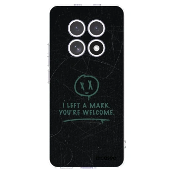 Picasee silikonowe przeźroczyste etui na Xiaomi Redmi Note 15 4G - LEFT A MARK