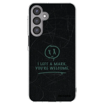 Picasee silikonowe przeźroczyste etui na Samsung Galaxy A16 4G - LEFT A MARK