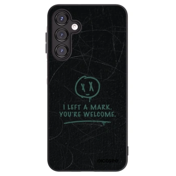 Picasee silikonowe czarne etui na Samsung Galaxy A16 4G - LEFT A MARK