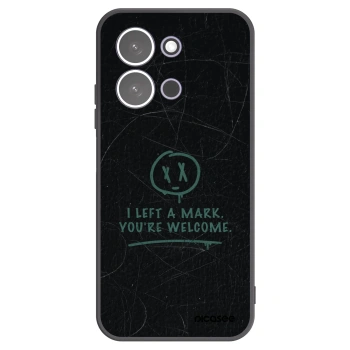 Picasee silikonowe czarne etui na Xiaomi Redmi 15C 5G - LEFT A MARK