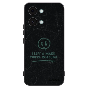 Picasee silikonowe czarne etui na Xiaomi Poco X8 Pro Max - LEFT A MARK
