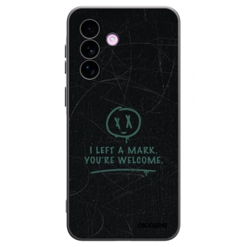 Picasee silikonowe czarne etui na Samsung Galaxy A57 5G - LEFT A MARK