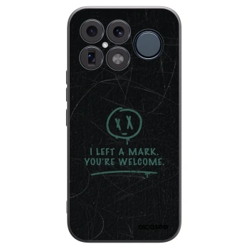 Picasee silikonowe czarne etui na Xiaomi Poco F8 Ultra - LEFT A MARK