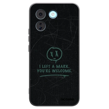 Picasee silikonowe czarne etui na Xiaomi Redmi Note 17 Pro MAX 5G - LEFT A MARK