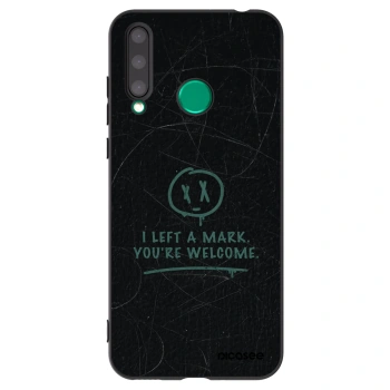 Picasee silikonowe czarne etui na Honor 20 Lite - LEFT A MARK
