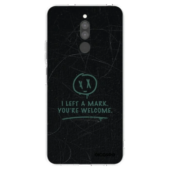 Picasee silikonowe przeźroczyste etui na Xiaomi Redmi 8 - LEFT A MARK