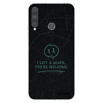 Picasee silikonowe przeźroczyste etui na Huawei P40 Lite E - LEFT A MARK