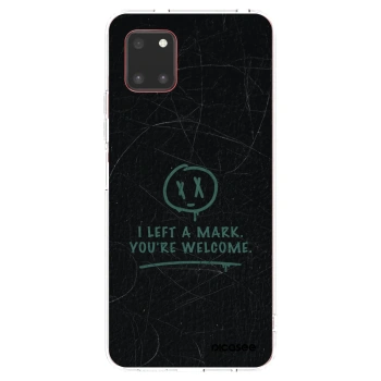 Picasee silikonowe przeźroczyste etui na Samsung Galaxy Note 10 Lite N770F - LEFT A MARK