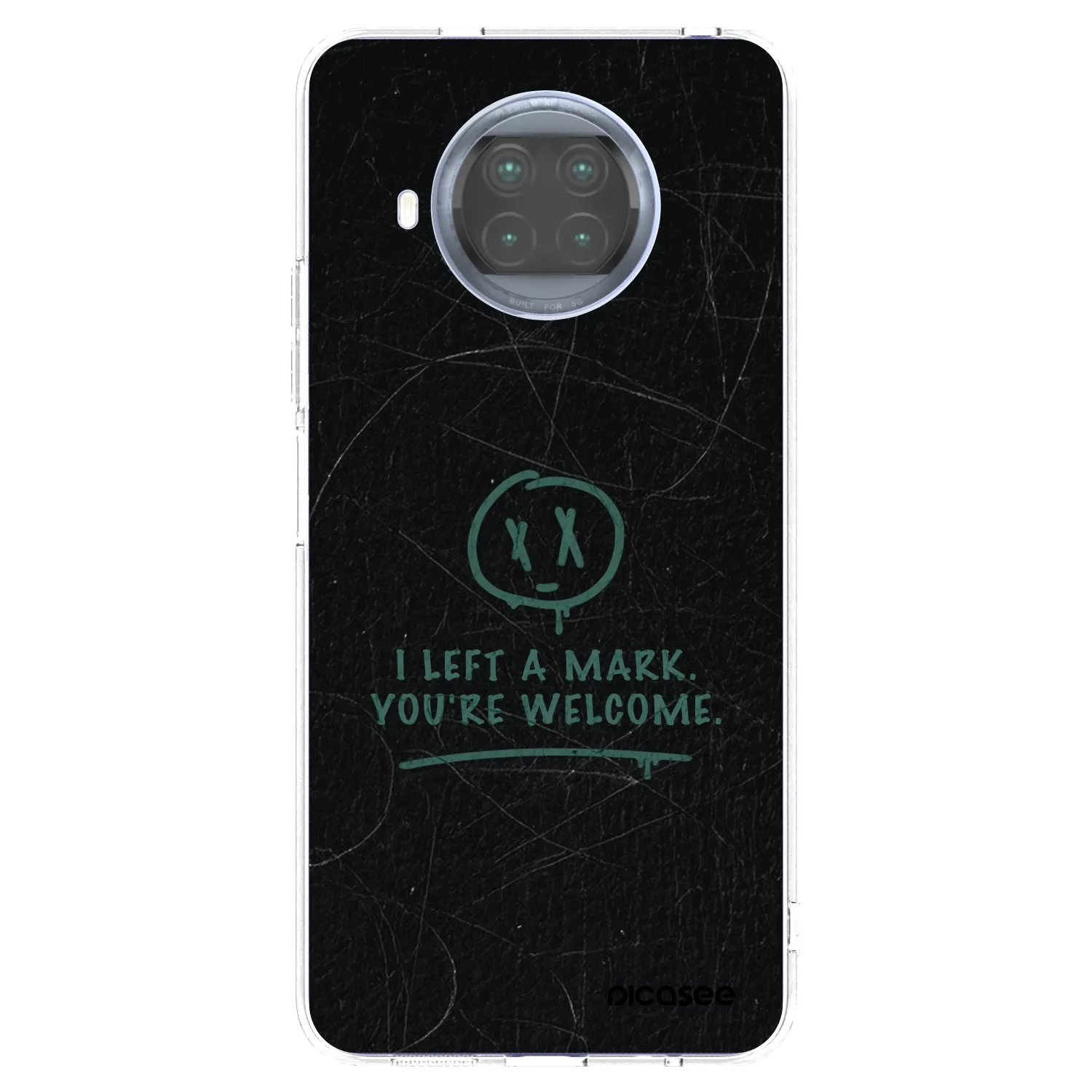 Picasee silikonowe przeźroczyste etui na Xiaomi Mi 10T Lite - LEFT A MARK