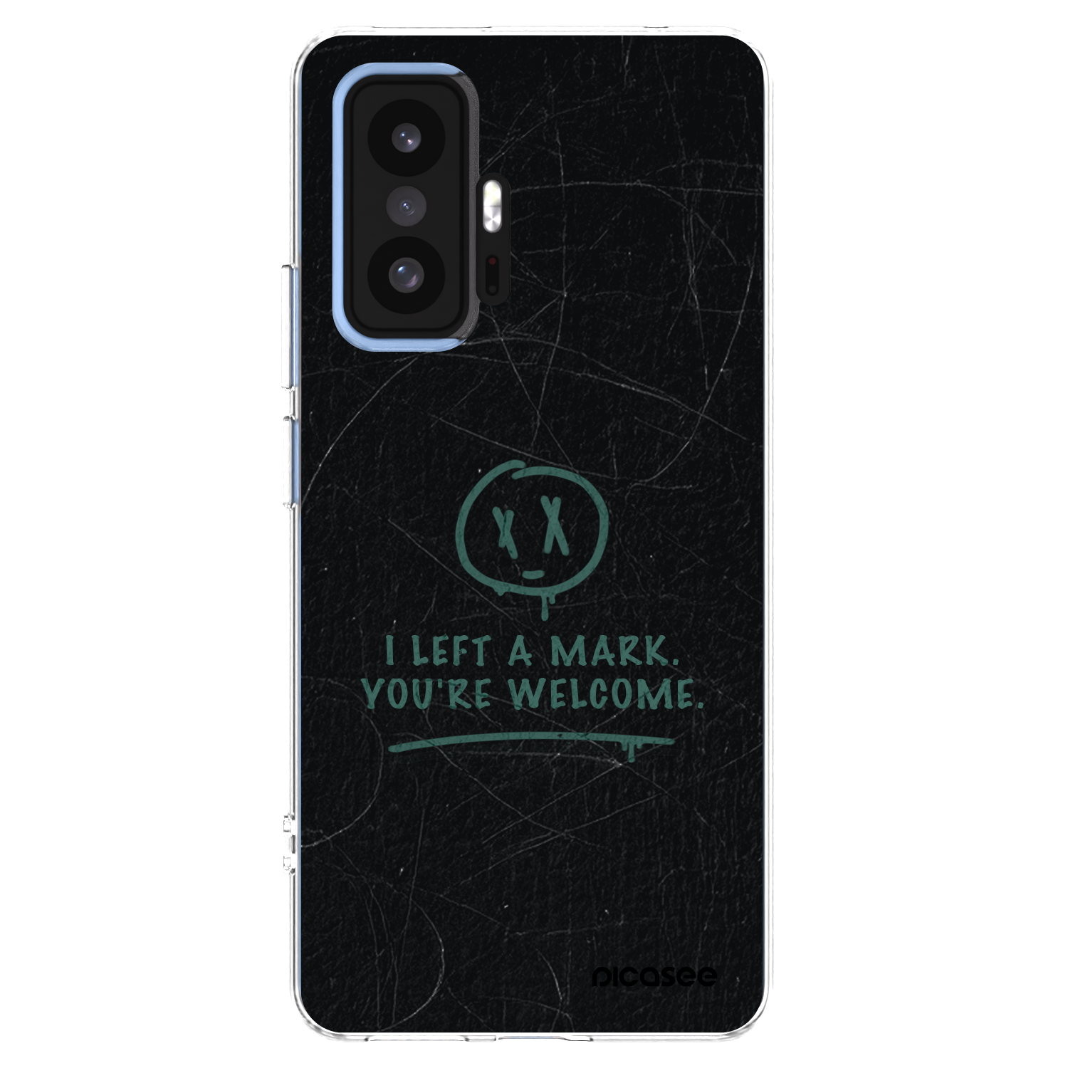 Picasee silikonowe przeźroczyste etui na Xiaomi 11T Pro - LEFT A MARK