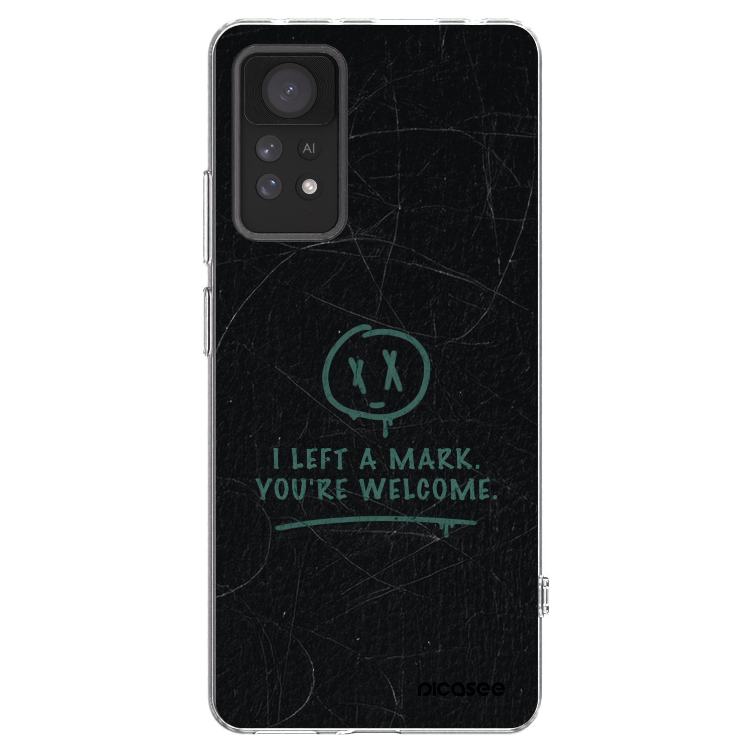 Picasee silikonowe przeźroczyste etui na Xiaomi Redmi Note 11 Pro 5G - LEFT A MARK
