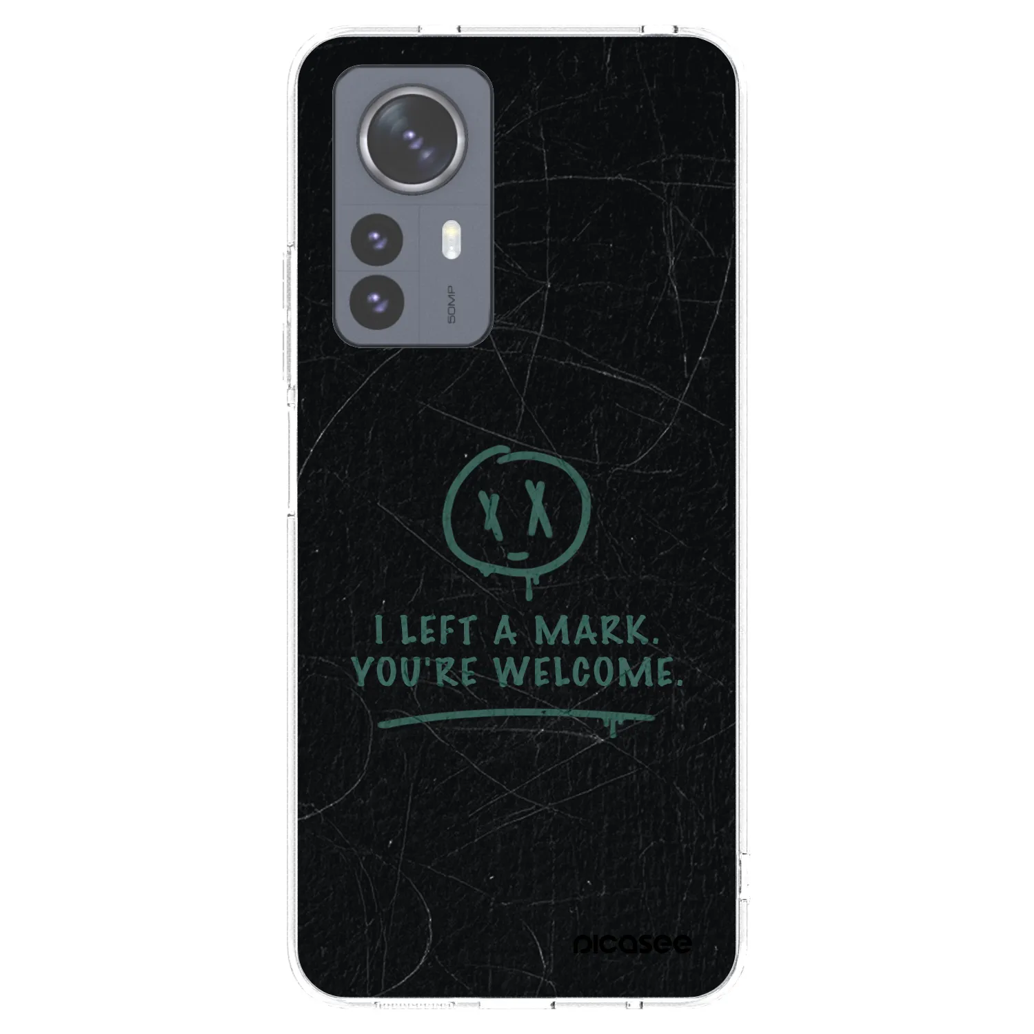 Picasee silikonowe przeźroczyste etui na Xiaomi 12 Pro - LEFT A MARK