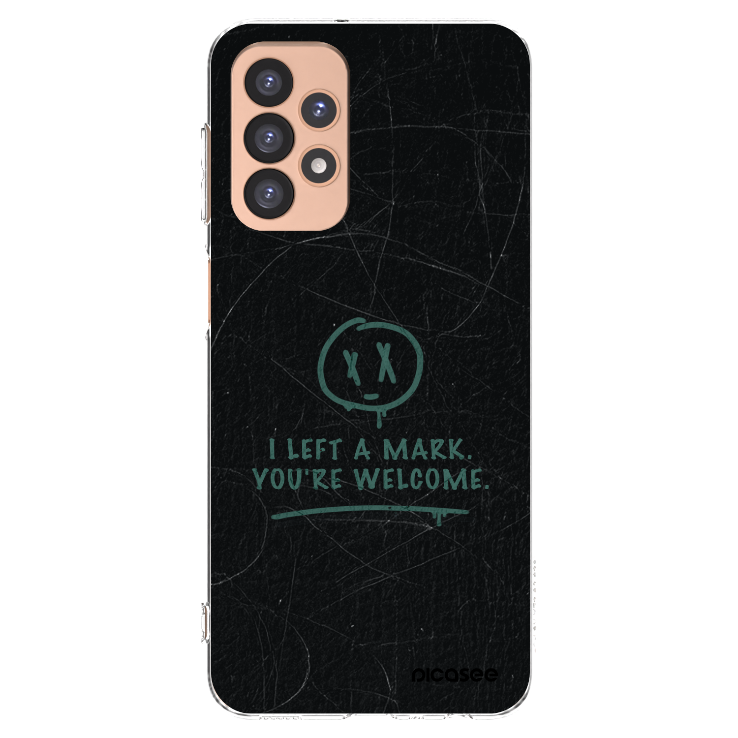 Picasee silikonowe przeźroczyste etui na Samsung Galaxy A23 A236B 5G - LEFT A MARK