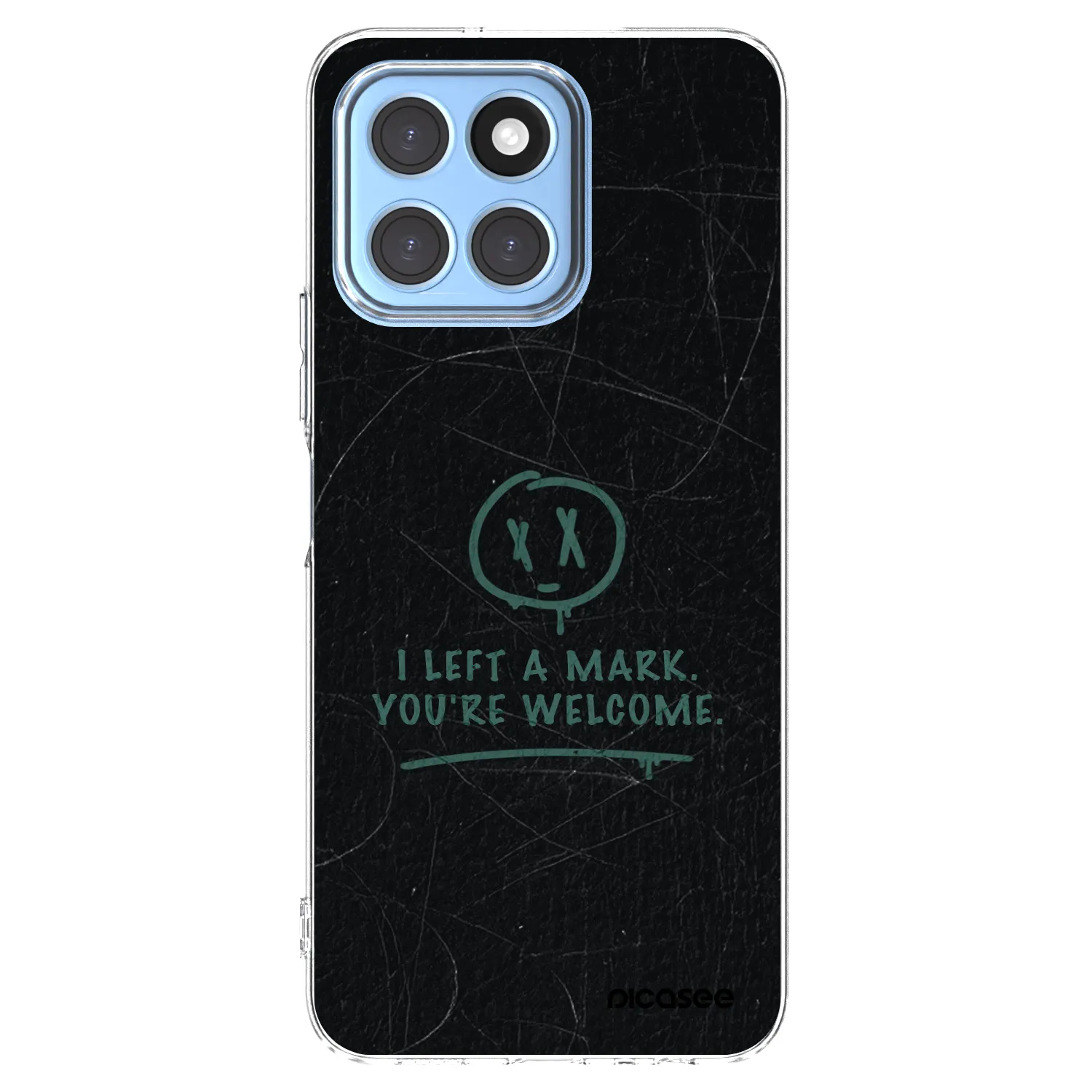 Picasee silikonowe przeźroczyste etui na Honor X6 - LEFT A MARK