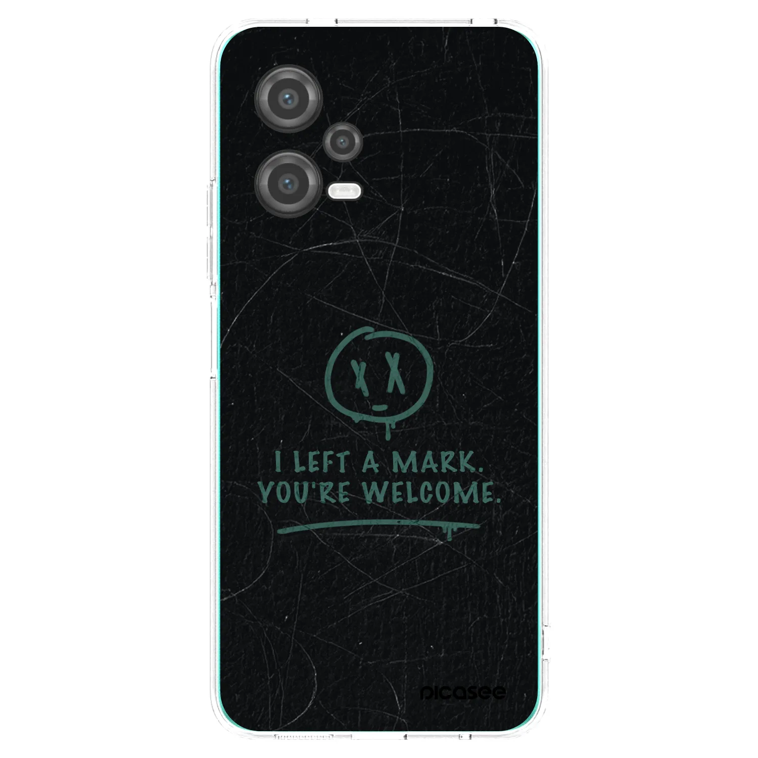 Picasee silikonowe przeźroczyste etui na Xiaomi Poco X5 - LEFT A MARK
