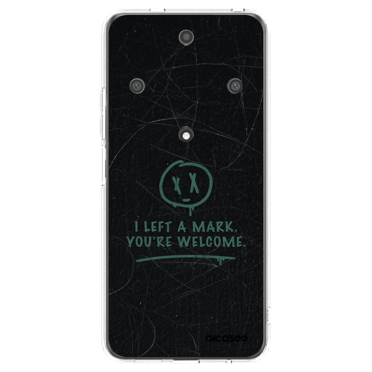 Picasee silikonowe przeźroczyste etui na Honor Magic5 Lite 5G - LEFT A MARK
