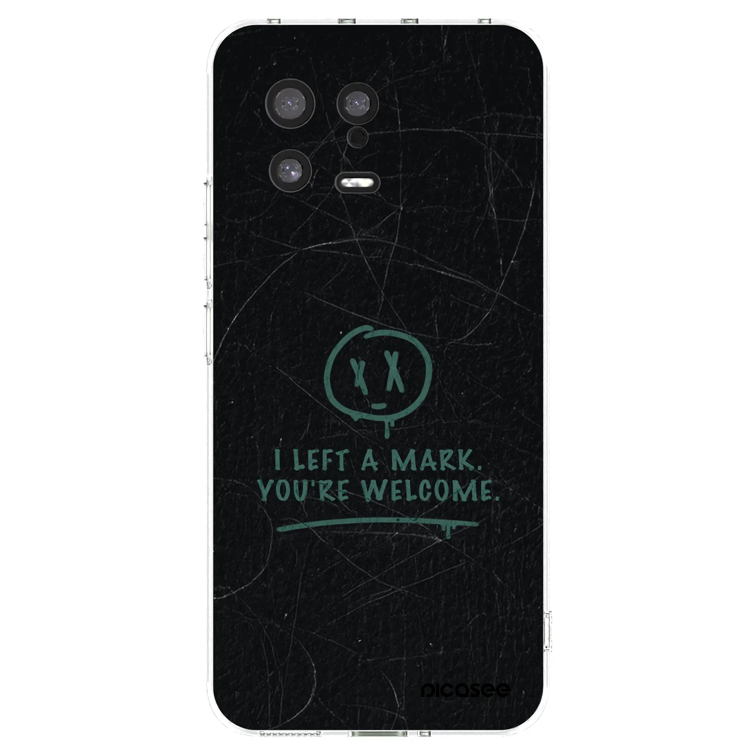 Picasee silikonowe przeźroczyste etui na Xiaomi 13 - LEFT A MARK