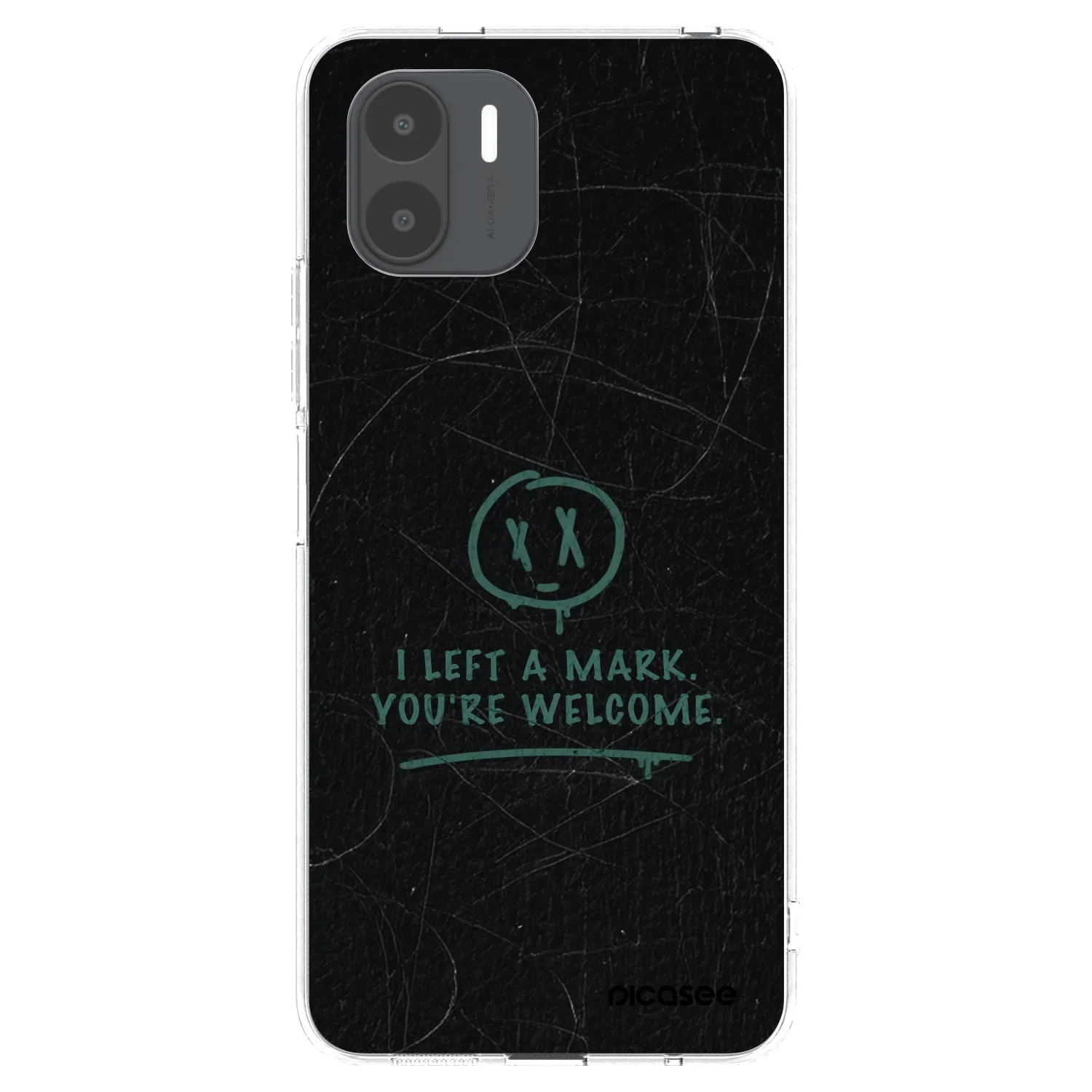 Picasee silikonowe przeźroczyste etui na Xiaomi Redmi A2 - LEFT A MARK