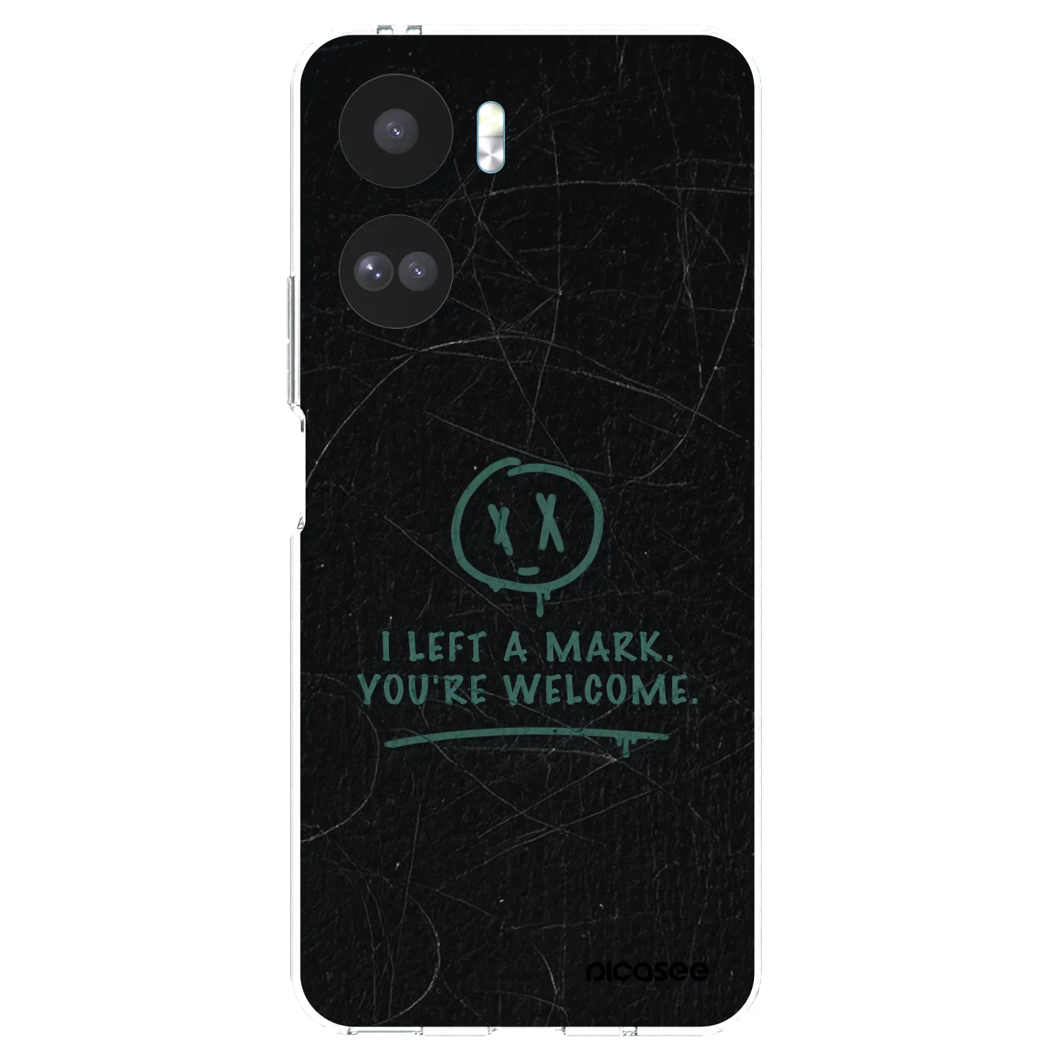 Picasee silikonowe przeźroczyste etui na Honor 90 Lite 5G - LEFT A MARK