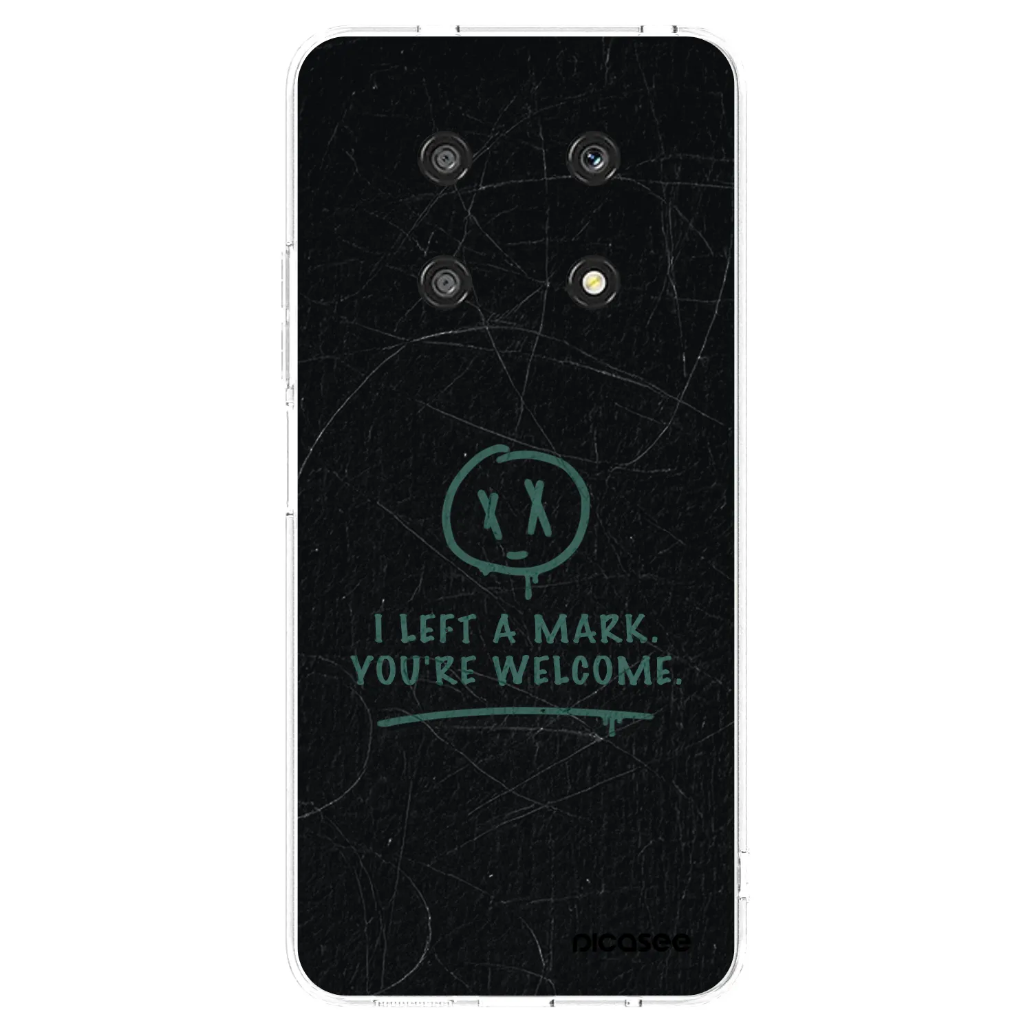 Picasee silikonowe przeźroczyste etui na Honor Magic4 Lite 5G - LEFT A MARK