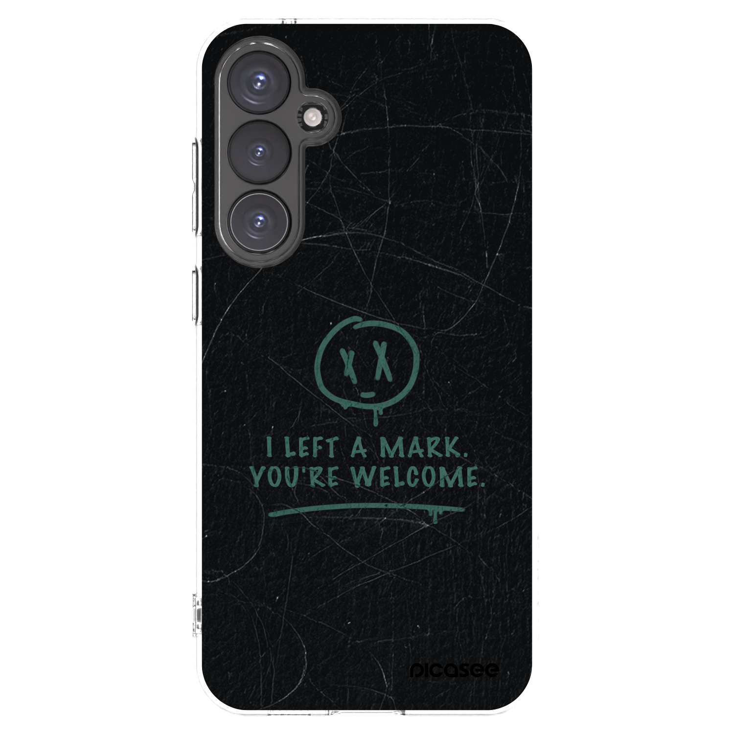 Picasee silikonowe przeźroczyste etui na Samsung Galaxy S23 FE S711B - LEFT A MARK