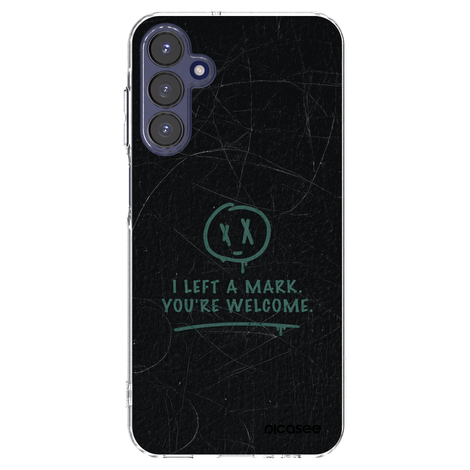 Picasee silikonowe przeźroczyste etui na Samsung Galaxy A15 A155F 4G - LEFT A MARK
