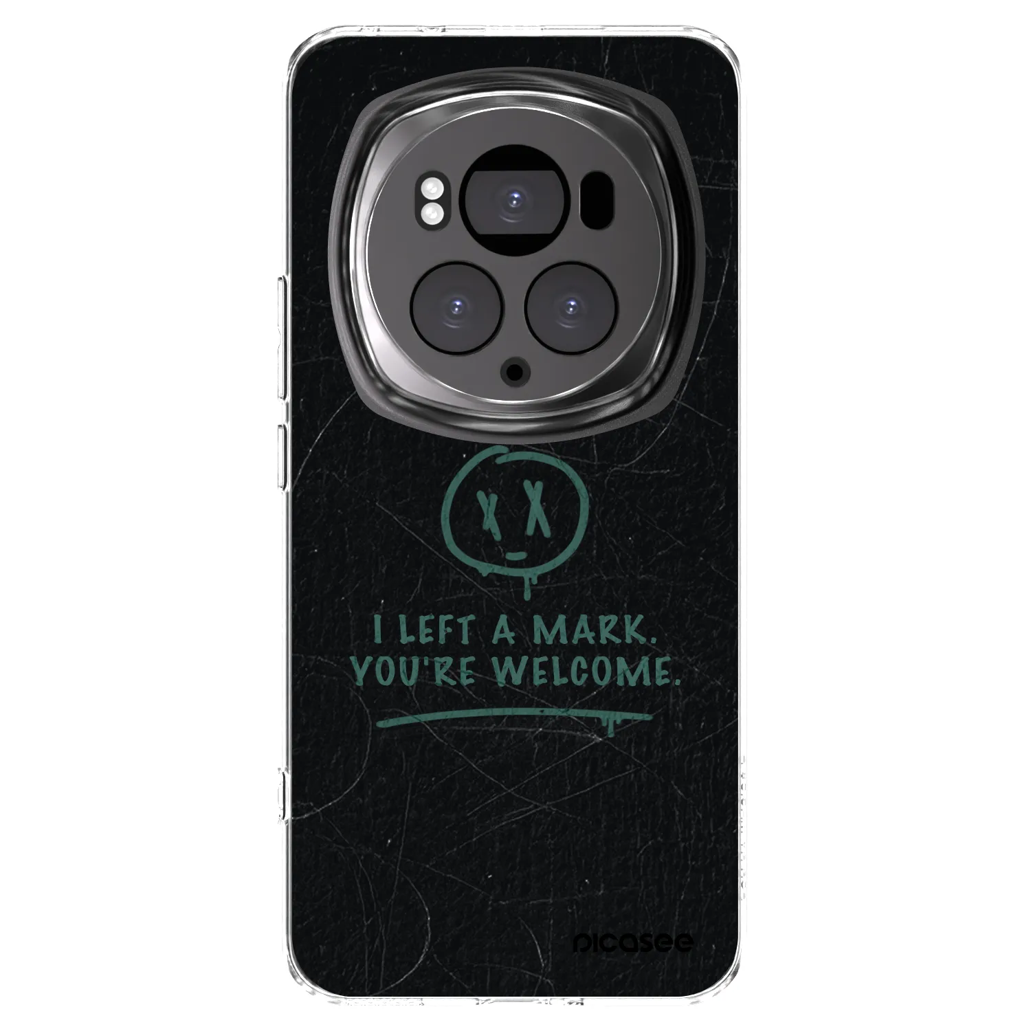 Picasee silikonowe przeźroczyste etui na Honor Magic6 Pro - LEFT A MARK