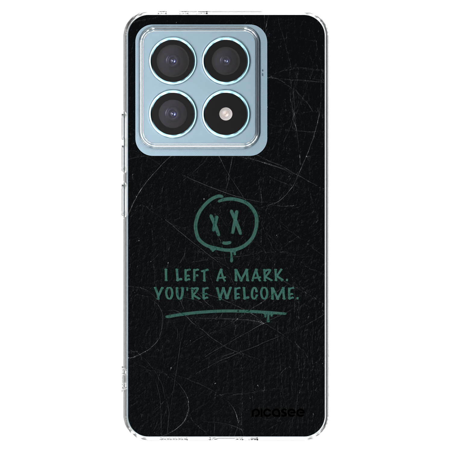 Picasee silikonowe przeźroczyste etui na Xiaomi 14T Pro - LEFT A MARK