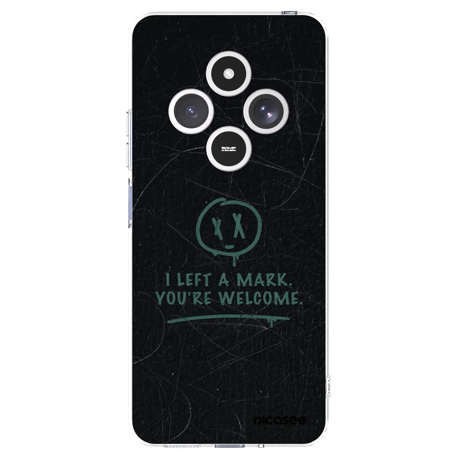 Picasee silikonowe przeźroczyste etui na Xiaomi Redmi 14C - LEFT A MARK