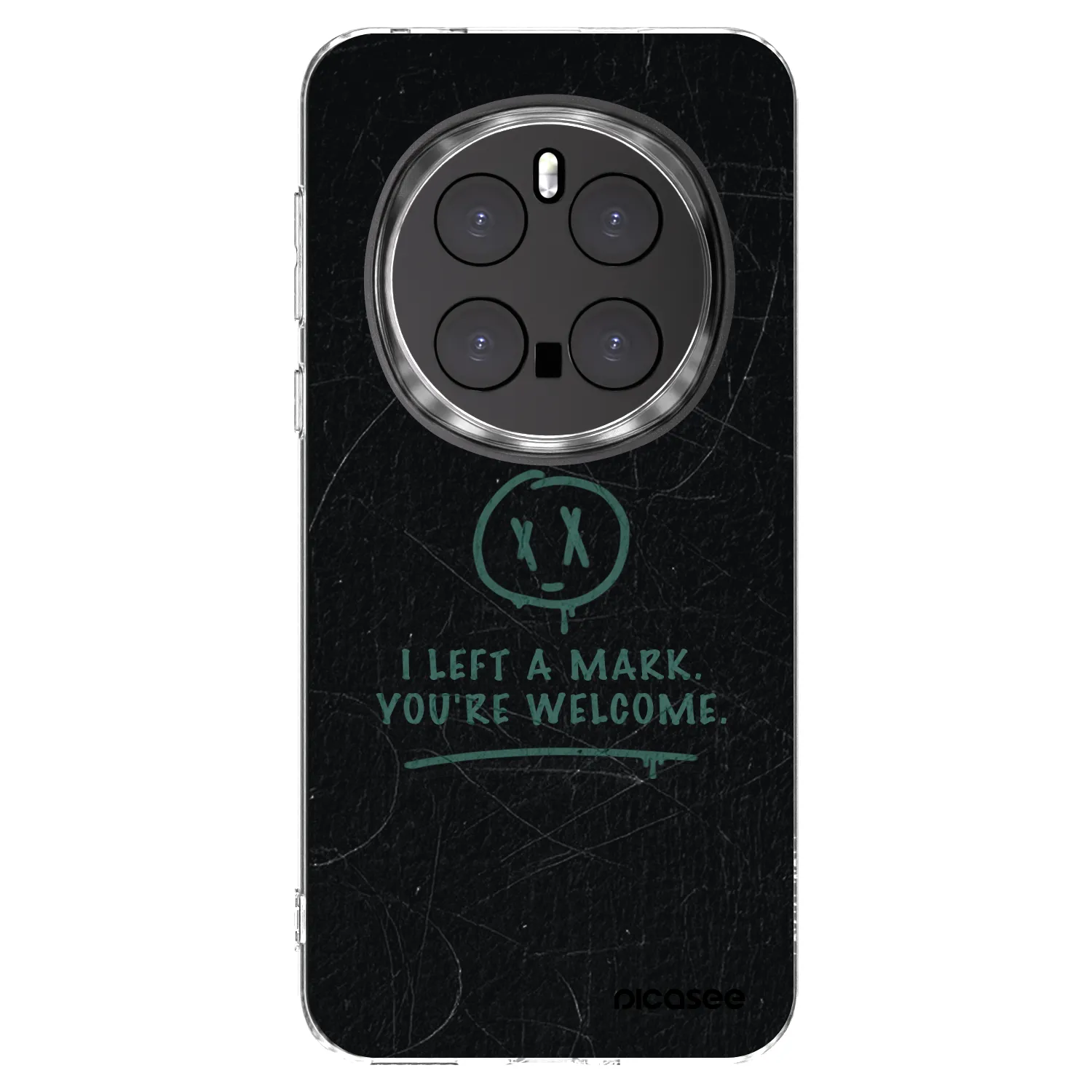Picasee silikonowe przeźroczyste etui na Honor Magic7 Pro 5G - LEFT A MARK