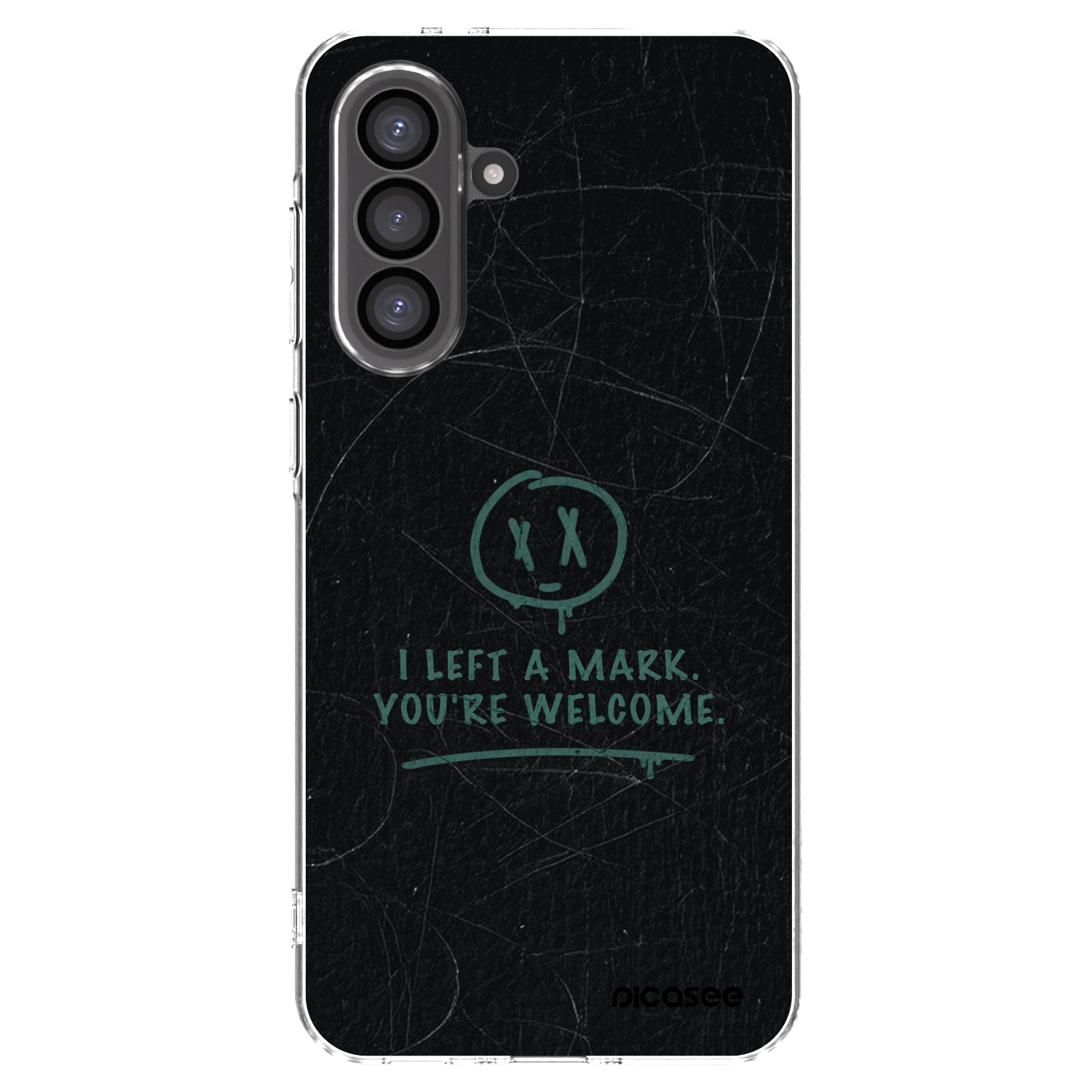 Picasee silikonowe przeźroczyste etui na Samsung Galaxy A36 5G - LEFT A MARK