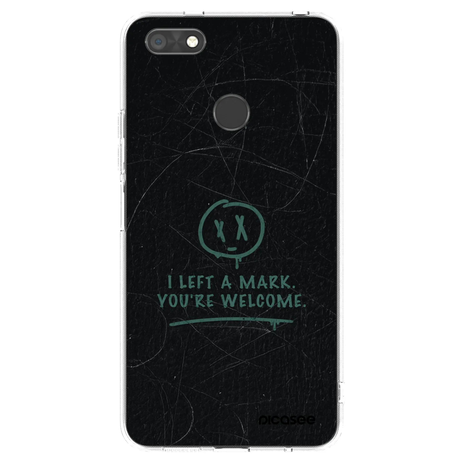 Picasee silikonowe przeźroczyste etui na Huawei P9 Lite Mini - LEFT A MARK