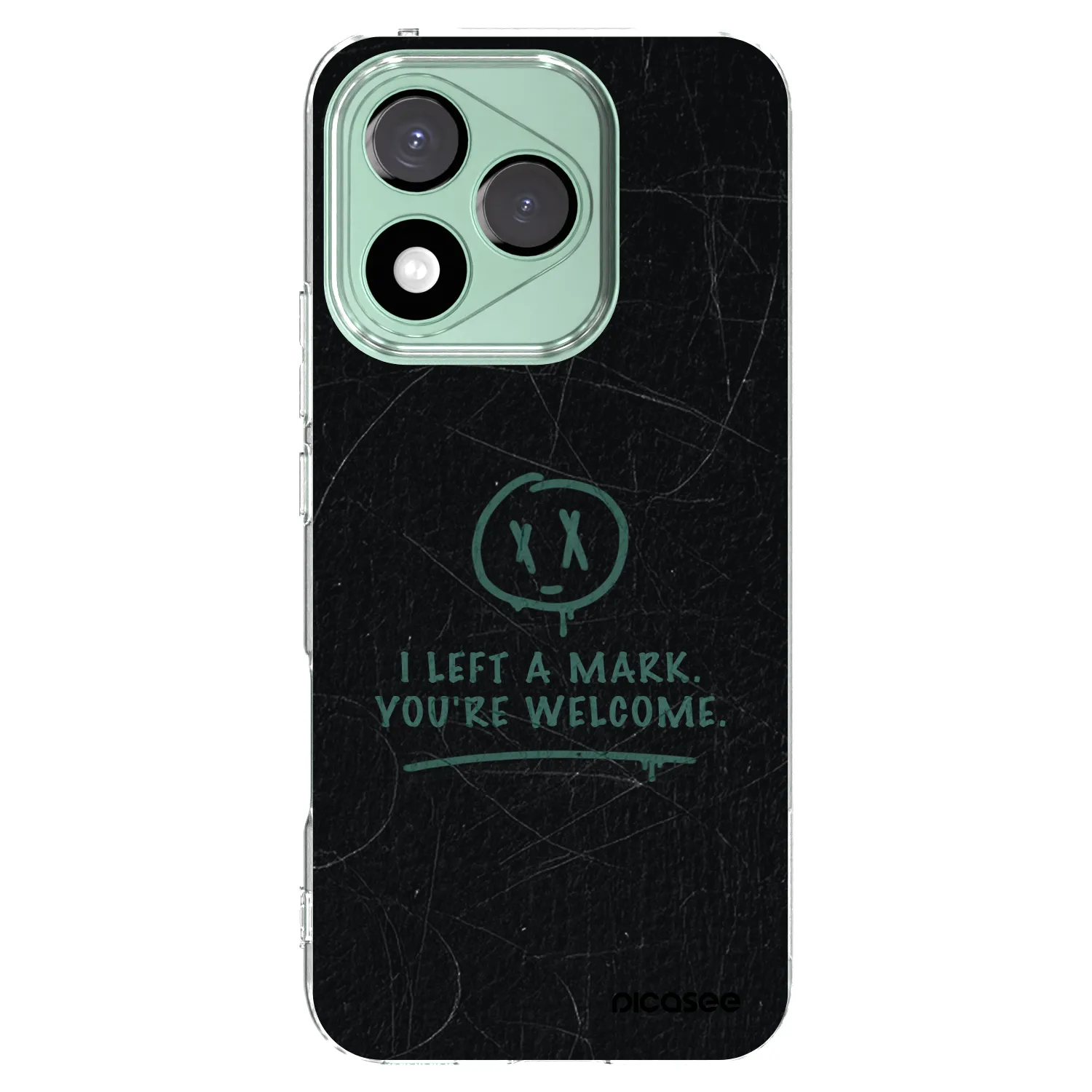 Picasee silikonowe przeźroczyste etui na Honor 400 Lite 5G - LEFT A MARK