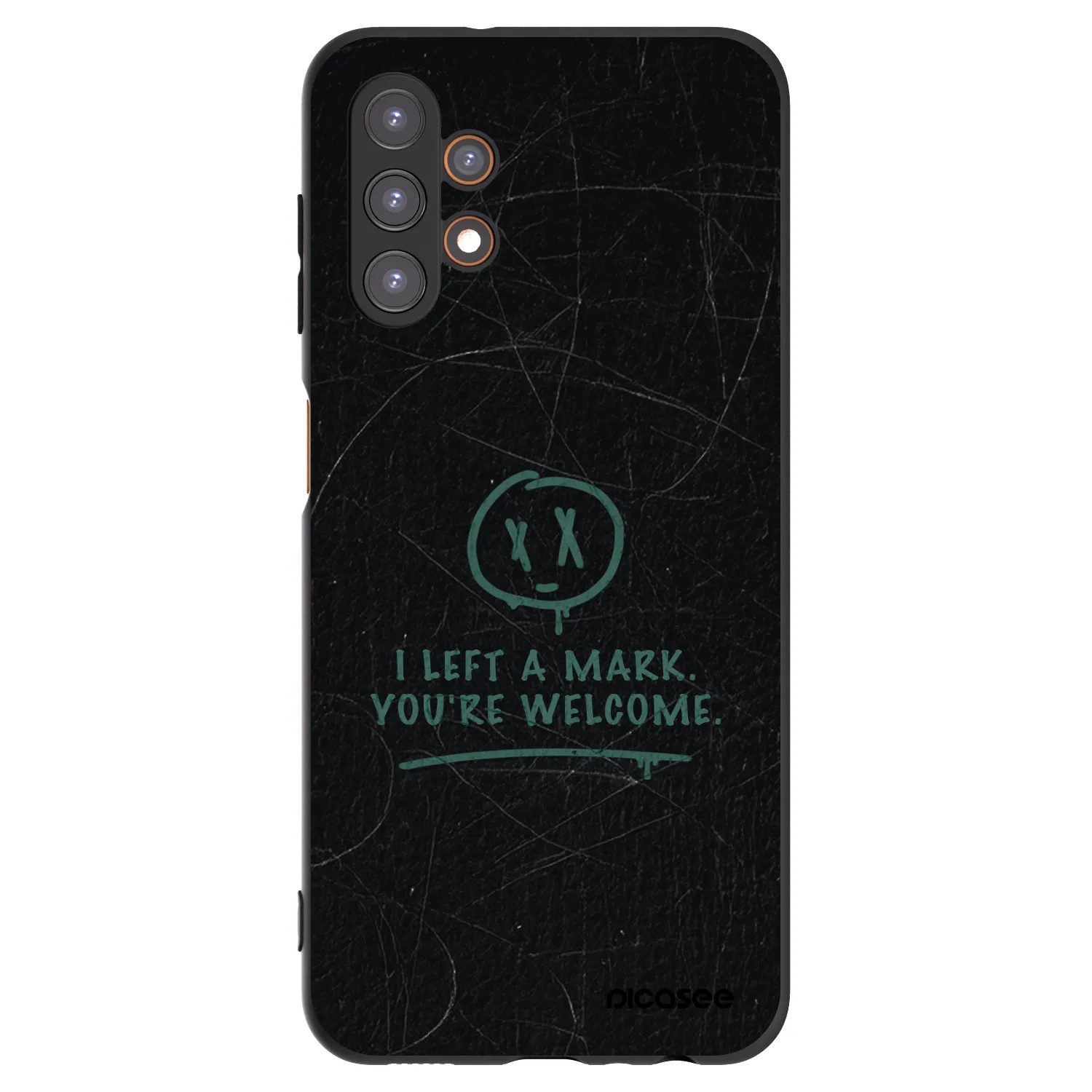 Picasee silikonowe czarne etui na Samsung Galaxy A13 5G - LEFT A MARK