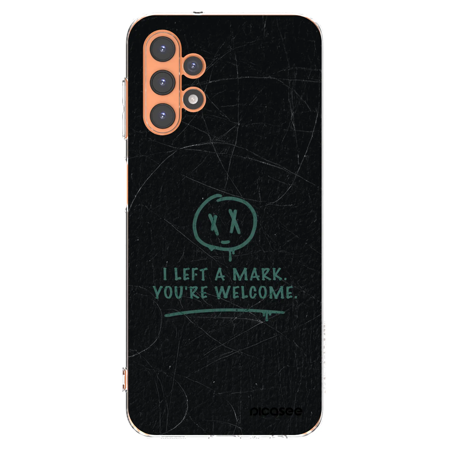 Picasee silikonowe przeźroczyste etui na Samsung Galaxy A13 5G - LEFT A MARK