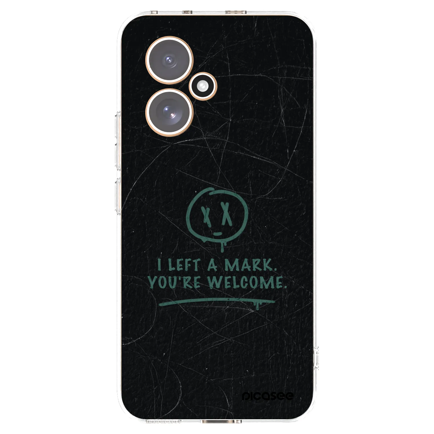 Picasee silikonowe przeźroczyste etui na Honor 400 5G - LEFT A MARK