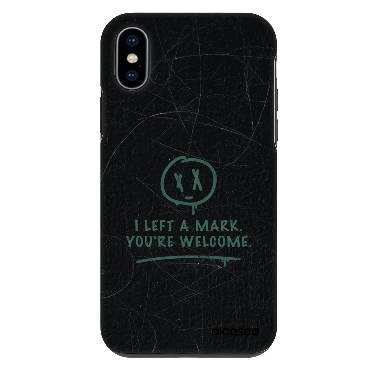 Picasee Fashion Case na Apple iPhone X/XS - LEFT A MARK
